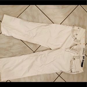 Miss me white capris